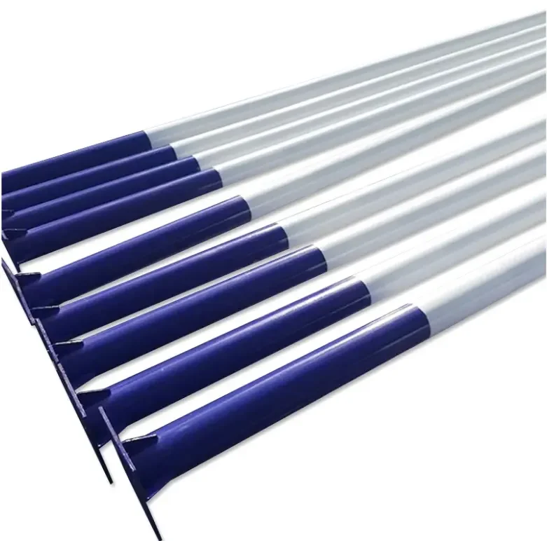 Outdoor Galvanized Steel Street Lighting Pole for Solar Lights