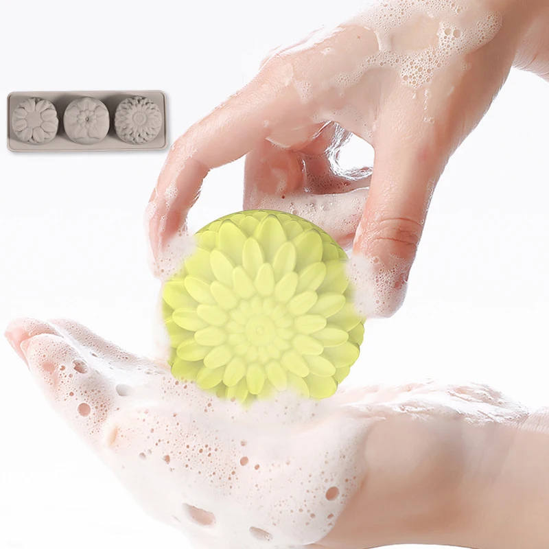 Factory Customized Silicone Mould DIY 3D Handmade Soap Silicone Mold For Soap Making