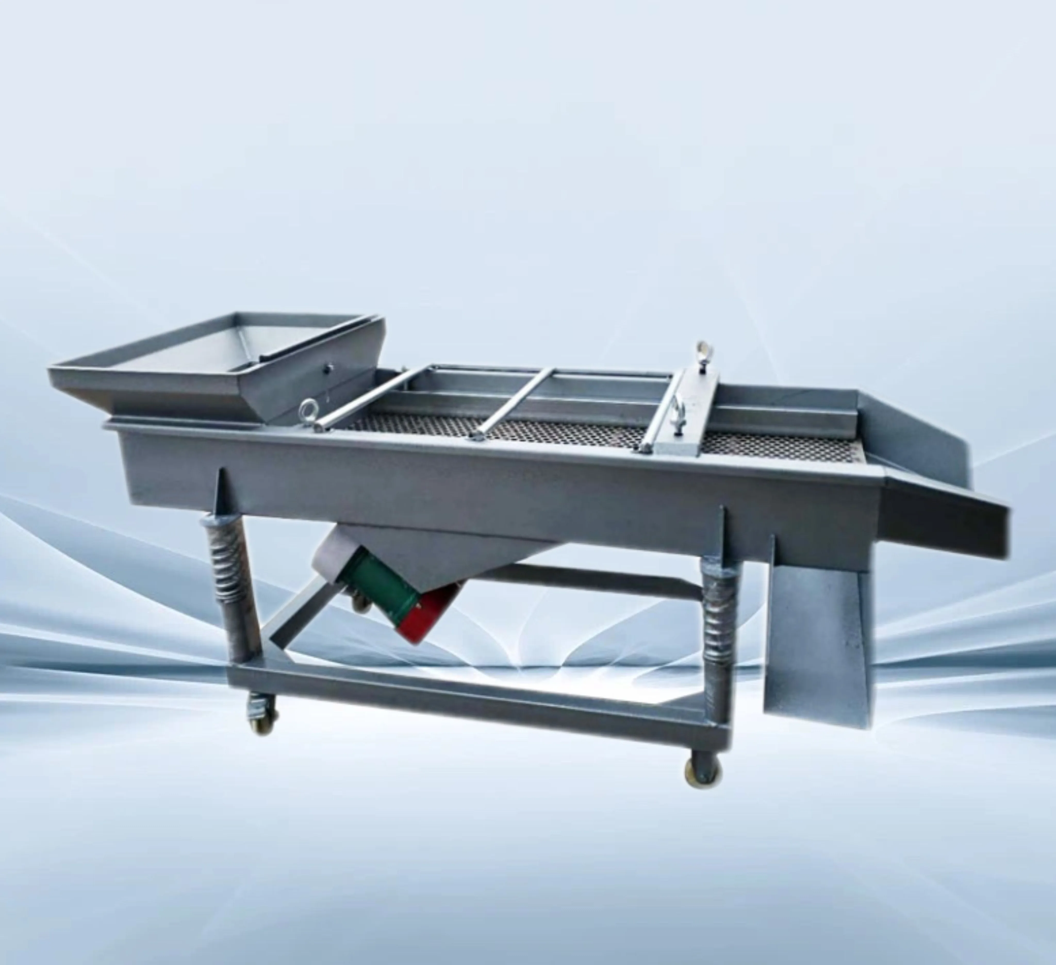 Easy to operate linear Small vibrating screen sieve machine for sifting macadamia kernel corn rice beans