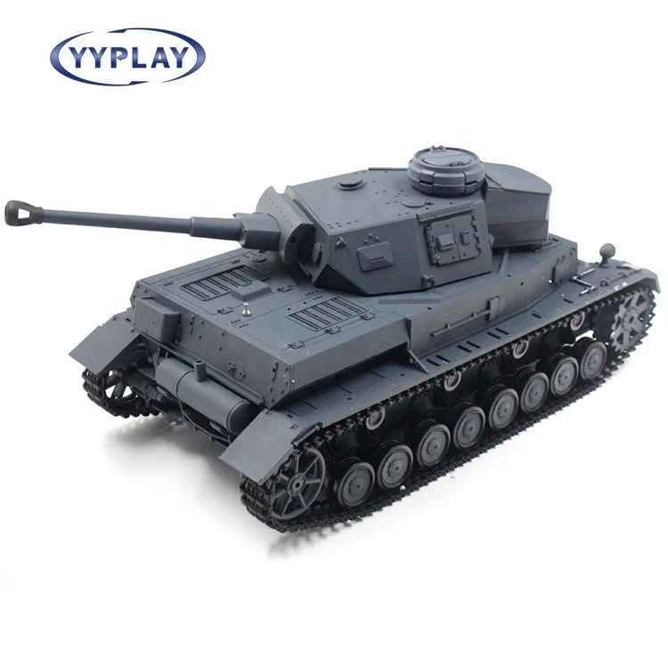 Henglong 3859-1 1/16 Scale Panzer IV F2 Type RC Tank Military Model 2.4Ghz IR+BB Radio Remote Control Toys DIY Tank Hobby Gifts