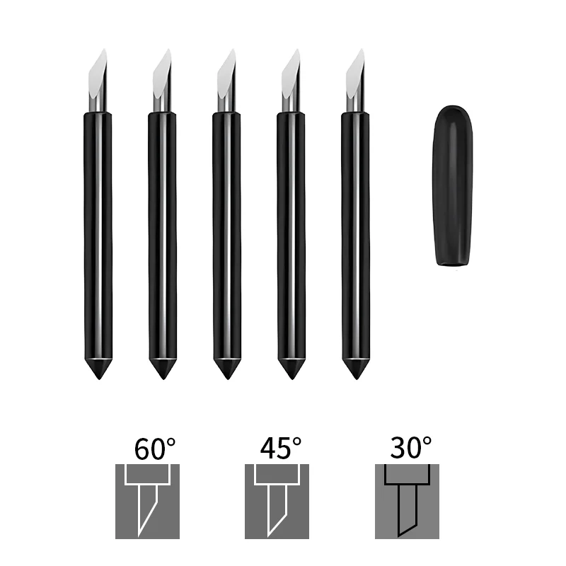 Single-blade cutter stainless steel t-shirt vinyl cutter plotter blades 30-45-60degree roland cutter blade