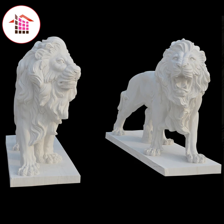 Hand Carved marble animal chinese dragon statue for sale