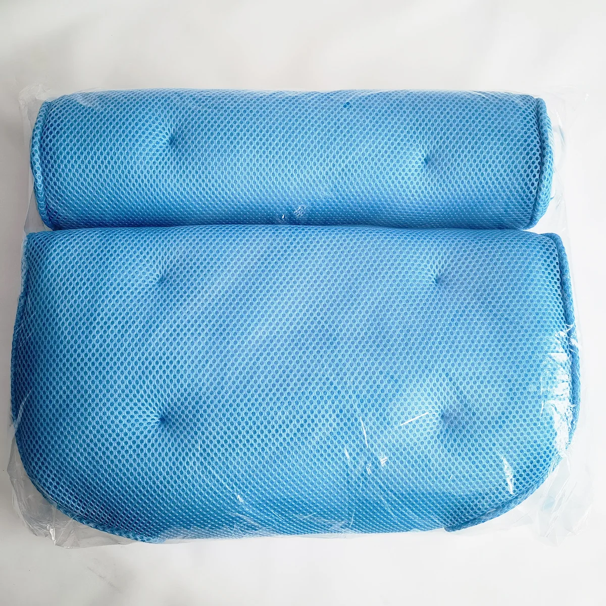 Bath Pillow Spa 3D Mesh Pillows with Suction Cup for Tub in Bathroom Bathing Pillow