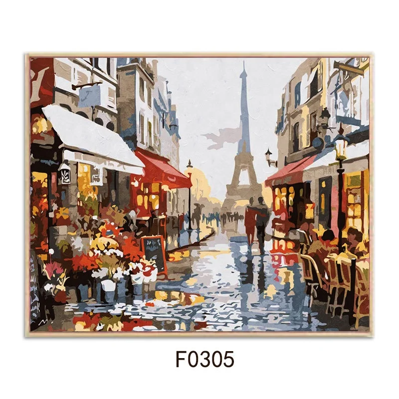 Hot Selling Photo Custom DIY Paint by Numbers Personalized Paint by Numbers Oil Painting for Gifts and Home Decorations Print
