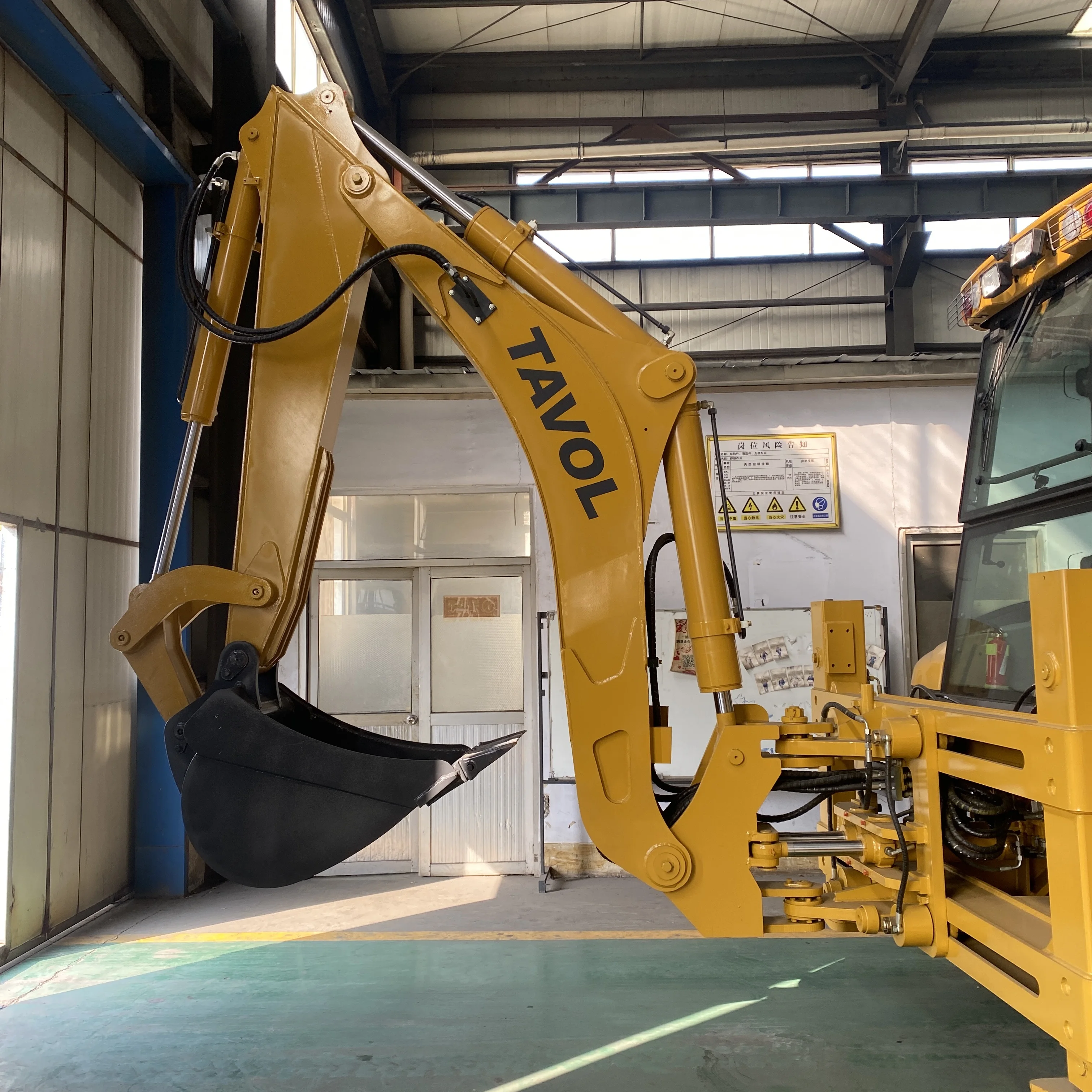 TAVOL 388 886 30-25 Backhoe Loader Small and middle Backhoes for Construction Work Professional Design Backhoe Loader