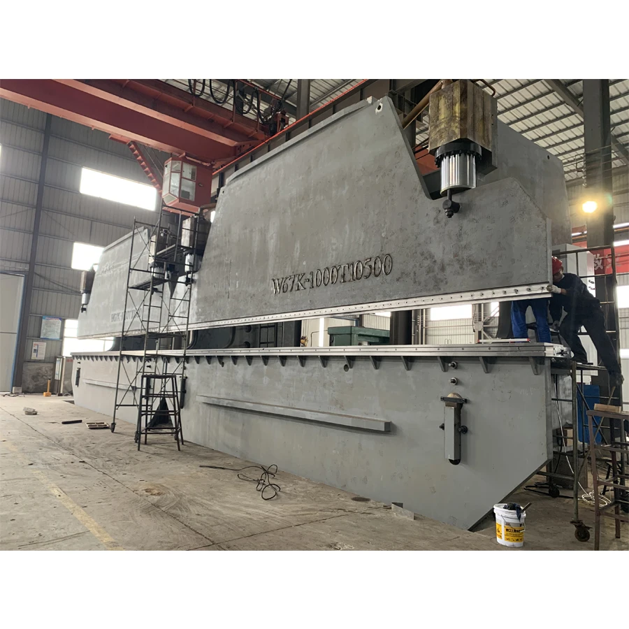 
CNC hydraulic press brake metal steel sheet bending machine with good service 