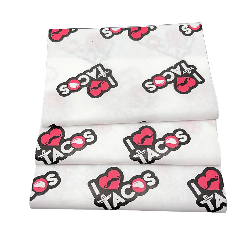 Waterproof Packaging Paper Custom Full Printed Logo Gift Printed Tissue Paper Wrapping Paper