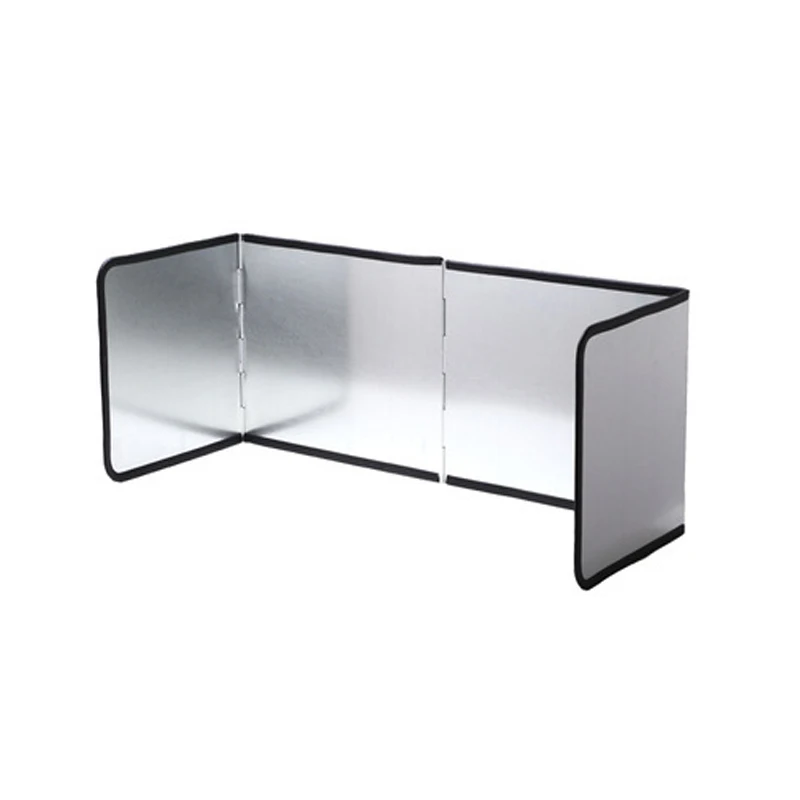 Anti Splatter Shield Guard Oil Anti-Splash Block 3-Sided Splatter Shield Guard Anti-Splashing Oil Gas Stove Baffle Heat