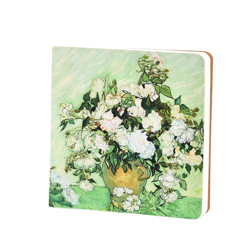 XinyiArt 14x14cm 100Sheets Mini Blank Acid Free Drawing Art Paper Sketchbook Sketch Paper Pad for Kids & Adults