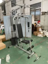 ONESTARSPORTS Home Gym System Workout Station With 75kg Of Resistance Multi Functional Trainer Compact Gym