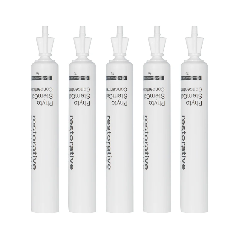 Custom 15ml-5ml skin whitening cream tube PE material skin care usage collapsible plastic tube with twist off