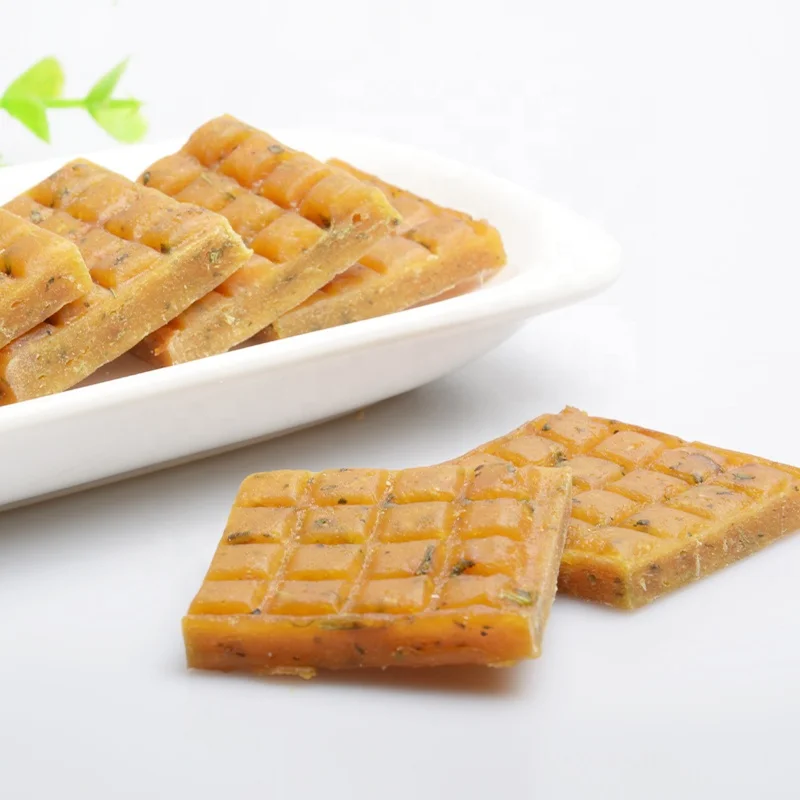 Private brand Dog snacks High Quality Factory Direct selling Natural Healthy no added dog snacks Chicken vegetables waffles
