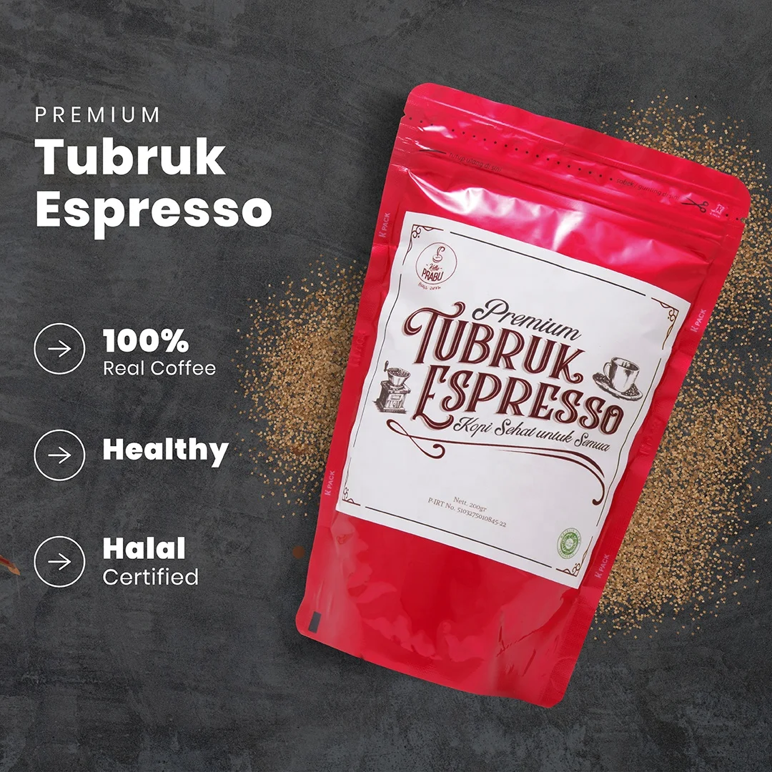  Лидер продаж зернистый кофе эспрессо премиум-класса тубакк от Koffie Prabu