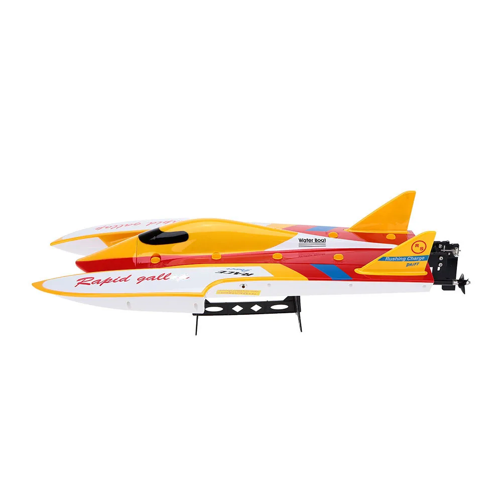 Wltoys WL913 гоночная лодка с дистанционным управлением бесщеточный двигатель система водяного охлаждения высокая скорость 50 км/ч скоростная детская игрушка