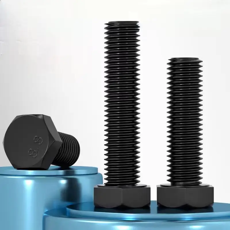 Factory direct sales full-size 8.8 grade high-strength hexagonal bolts and extended screws