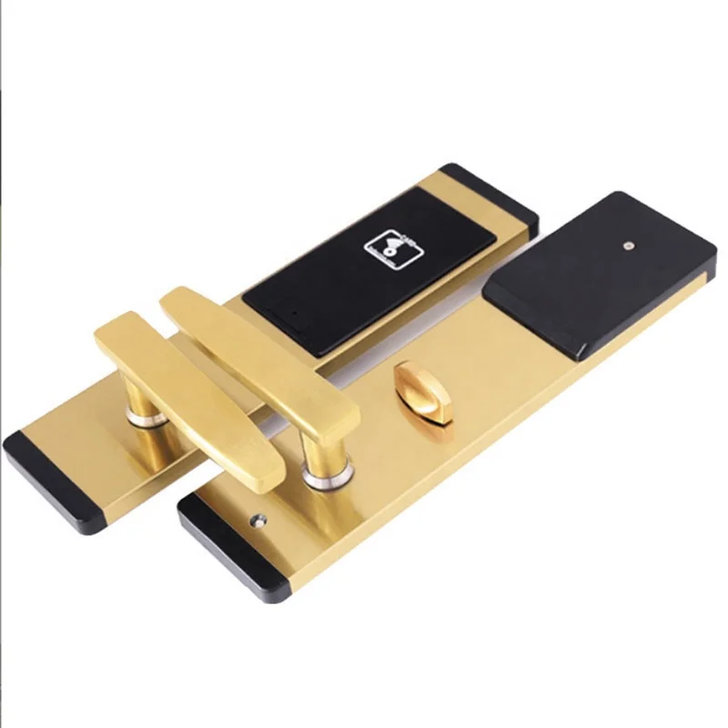 Professional manufacturer American standard mortise smart rfid hotel lock system Electric door lock hotel