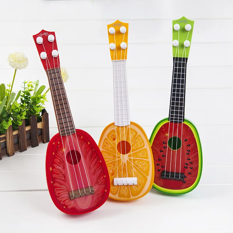 High quality and lovely Educational Musical Instrument toys Mini Guitar Ukulele toys