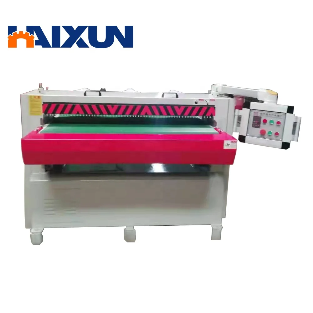 Haixun Woodworking 1300mm  Width Wood Press Planer Machinery Double Sides Heavy Duty Thickness Planer