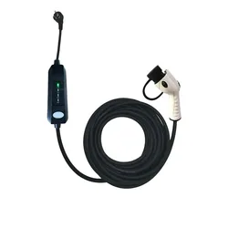 16A 3.5KW Version Electric Vehicle Sae Charging Cable Level 2 Portable Ev Charger