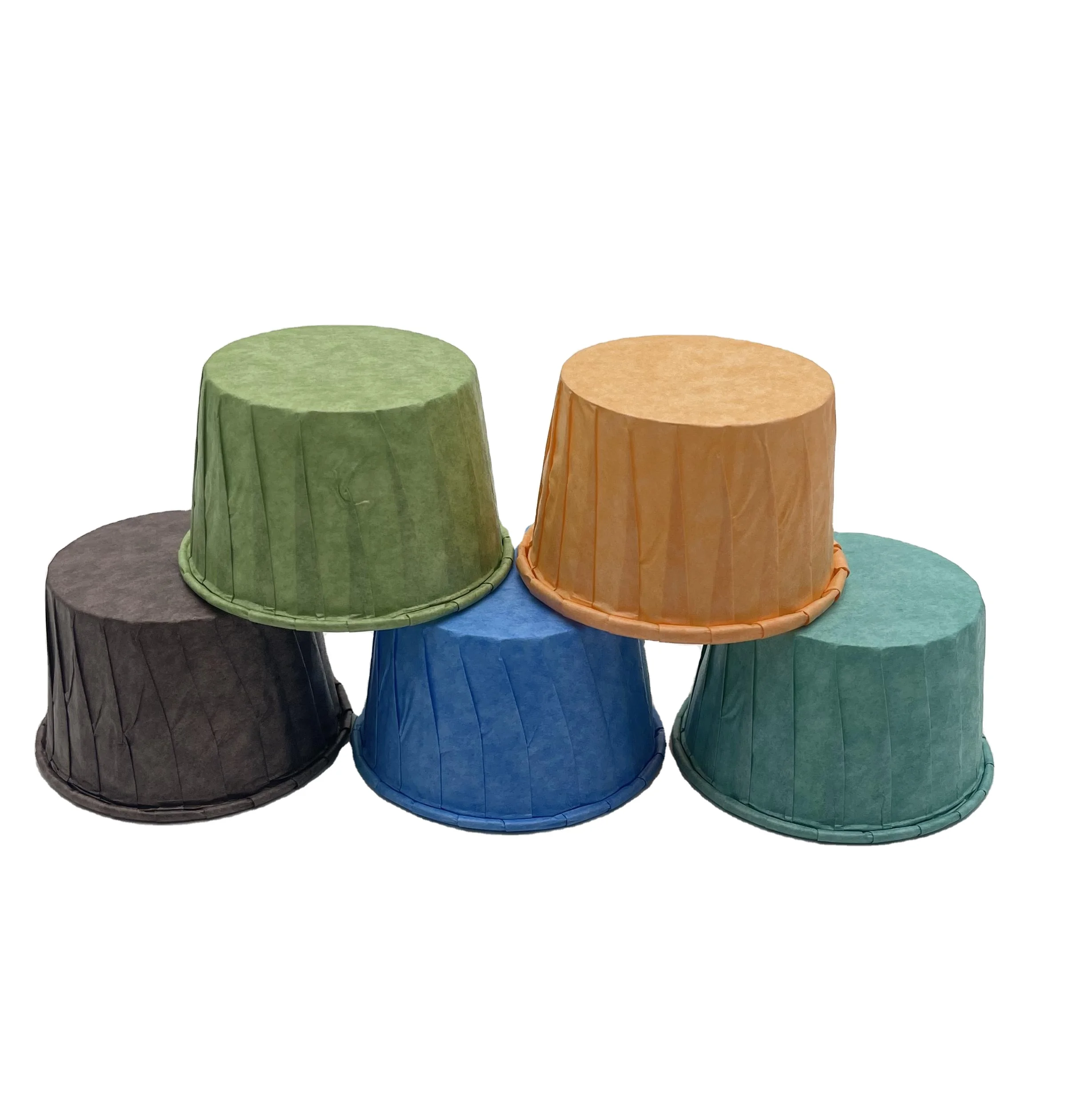 cupcake cup cases disposable customize size cupcake baking liner greaseproof mini cupcake liner