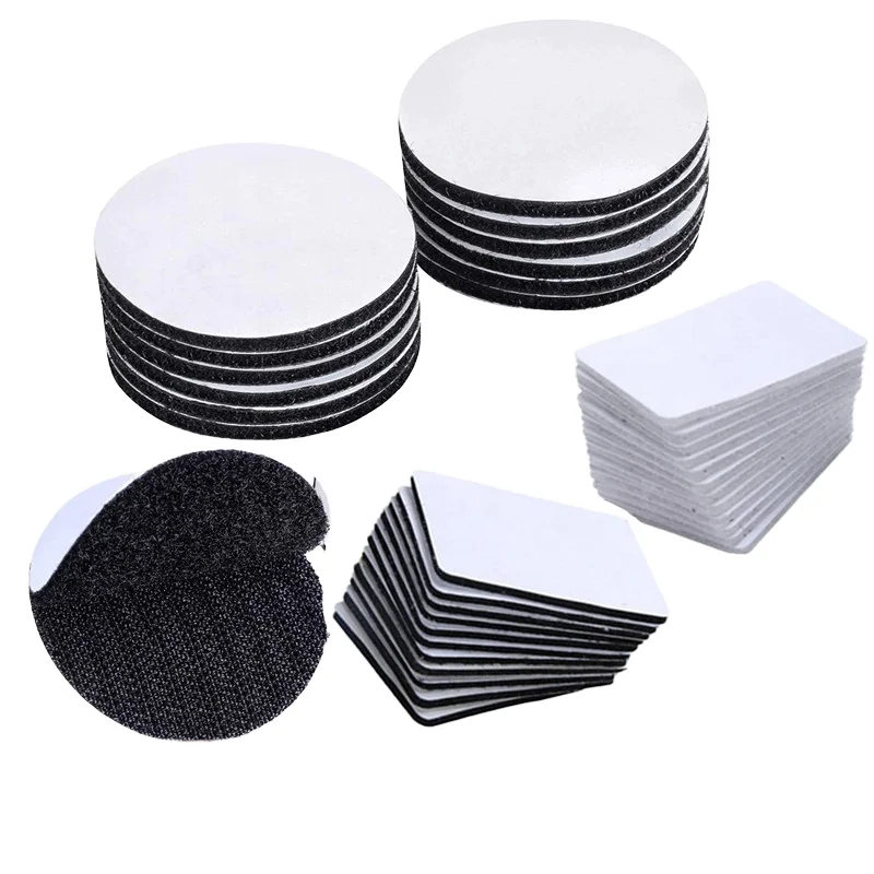 100% nylon strong special adhesive hook loop 20mm-150mm Support customization Double-Sided self-Adhesive hook and loop Tape