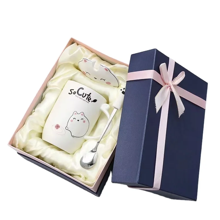 Custom Design Rigid Square /Chipboard Cardboard Gift Box With Lids And Bowknot Decoration
