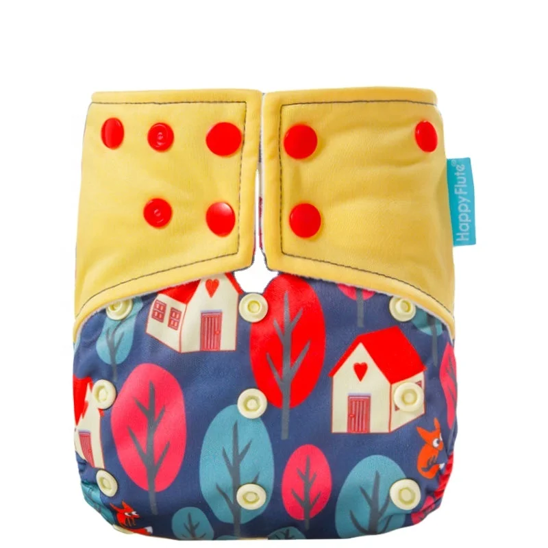 Новое поступление, детские подгузники, оптовая продажа, водонепроницаемые Регулируемые моющиеся многоразовые тканевые подгузники, многоразовые подгузники для мальчиков и девочек