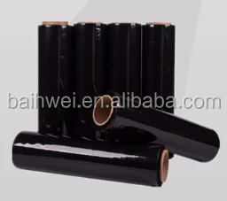 Best quality of Blue Stretch film for wrap pallet and carton/Color Stretch wrap film
