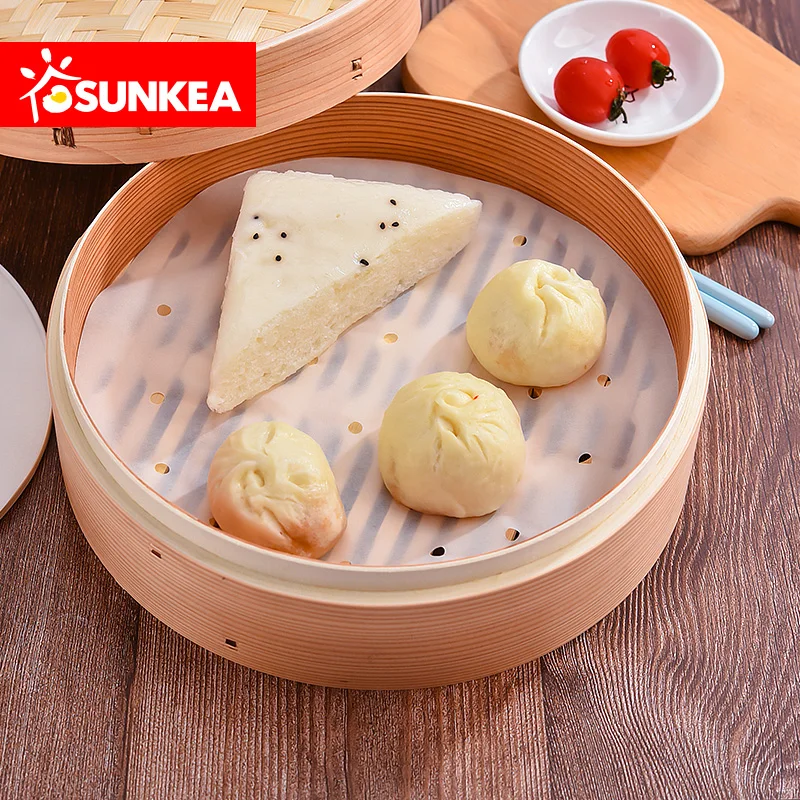 
Disposable food grade greaseproof steamer paper 