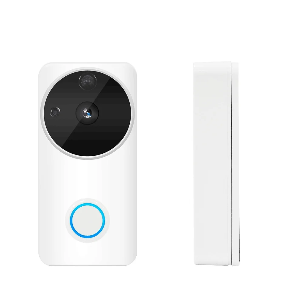 Tuya Wi-Fi дверной звонок видео беспроводной домофон Звонок домой безопасности двухстороннее аудио 1080P камера