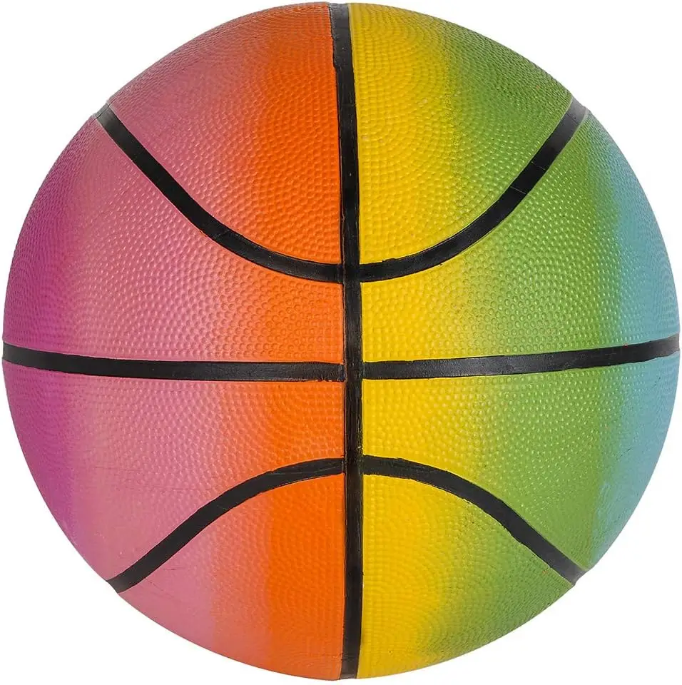 5 Inch (Pack of 3) Inflatable Vinyl Small Balls for Kids and Toddlers with Hand Air Pump for Playground Ball Indoor & Outdoor