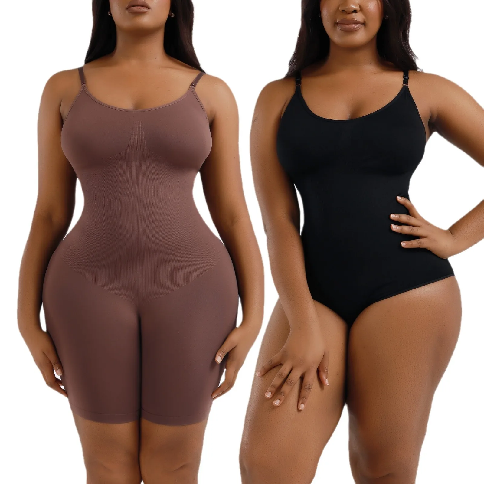 Factory Direct Europe And The United States Rge Size Postpartum Hip Lifting Seamless Shapewear Comfortable Slim Body Shapewear