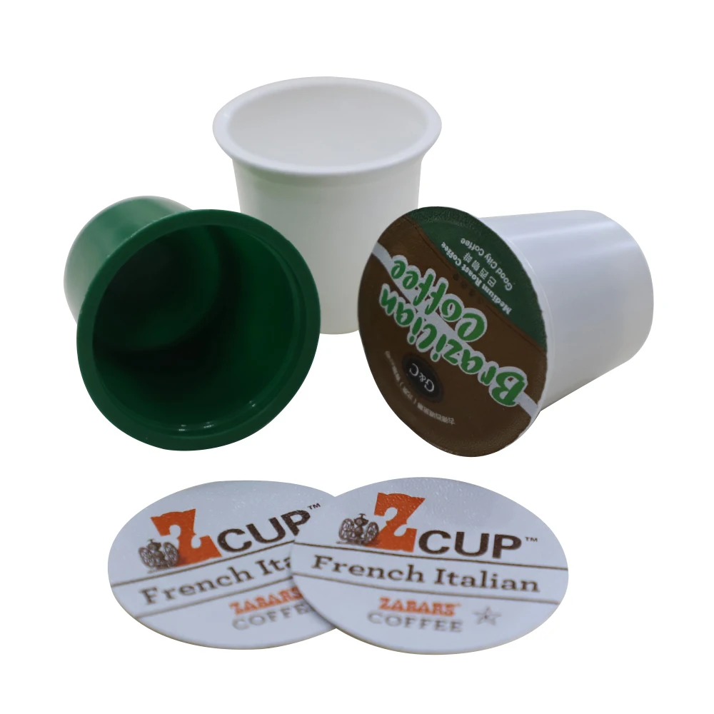 Empty 51mm dr pepper k cup 2.0 coffee capsule pods