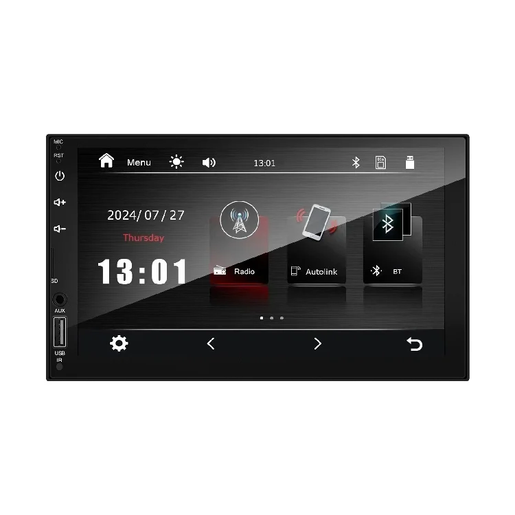Universal 1 Din 2 Din Ips Touch Screen Android Car DVD Radio Android Mp5 Player Gps Wifi Rear Camera