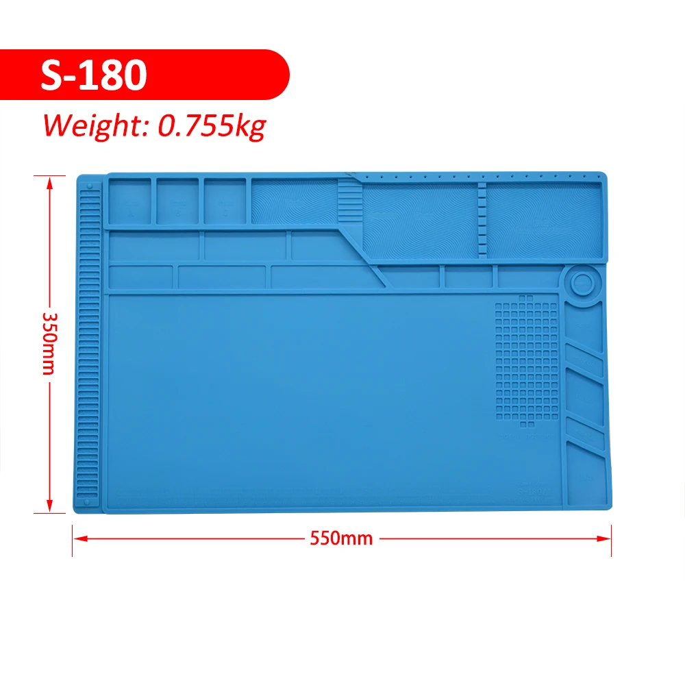 S-180 wholesale heat resistant repair mat Soldering Mat Silicone Mat