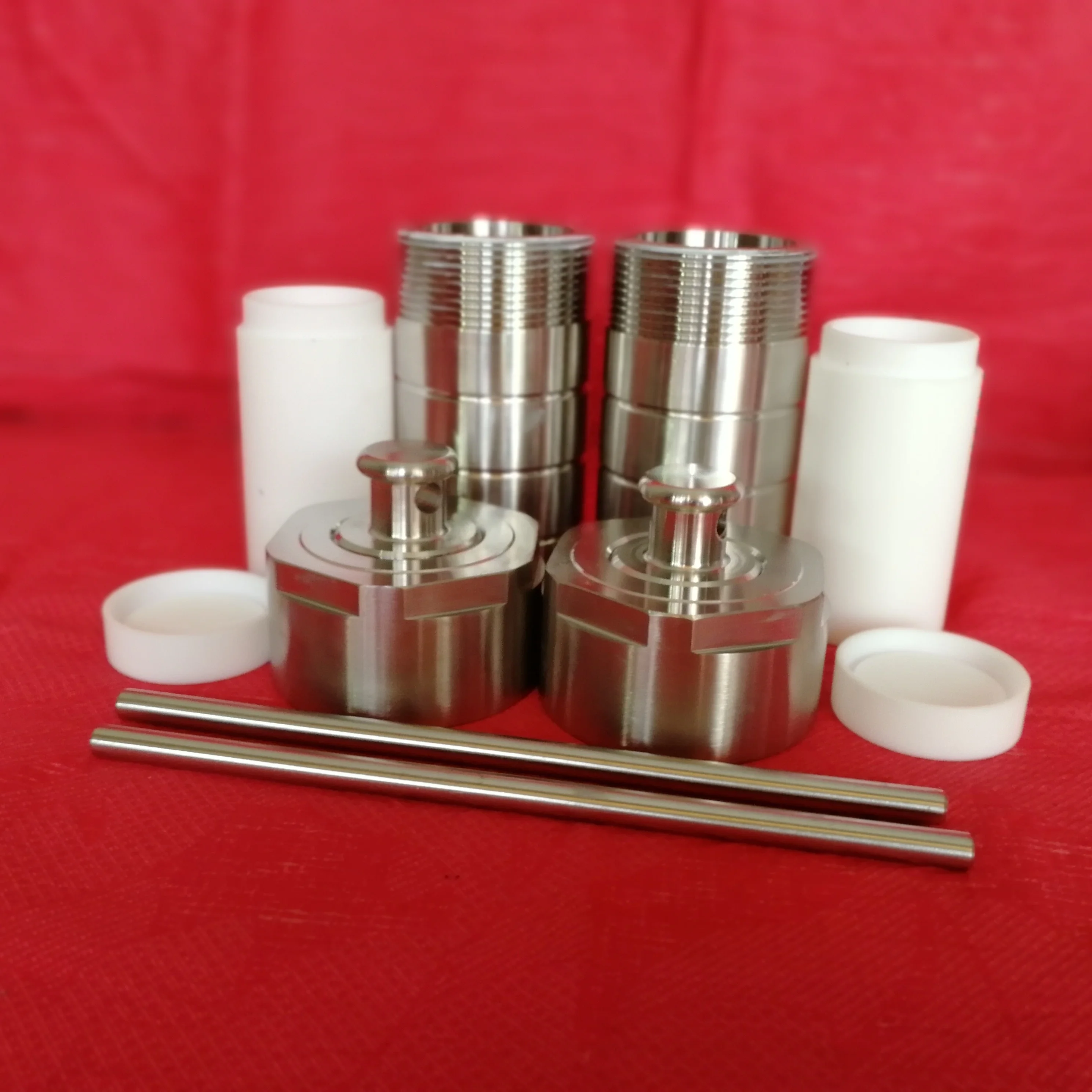 200ml Hydrothermal synthesis autoclave reactor with PTFE chamber , Stainless Steel PTFE Lined Hydrothermal Autoclave