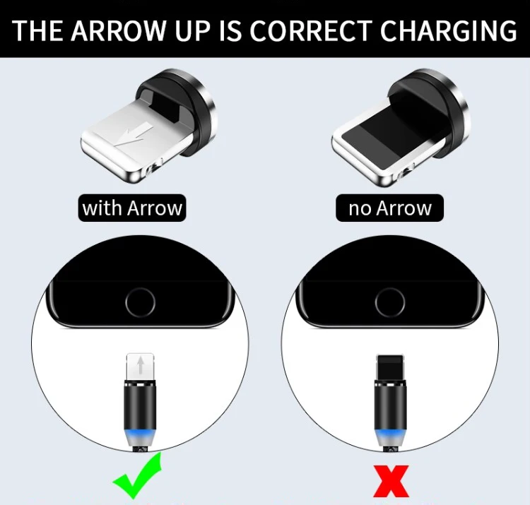 Новый Магнитный зарядный USB-кабель для мобильного телефона, магнитное зарядное устройство 3 в 1, зарядный Магнитный кабель