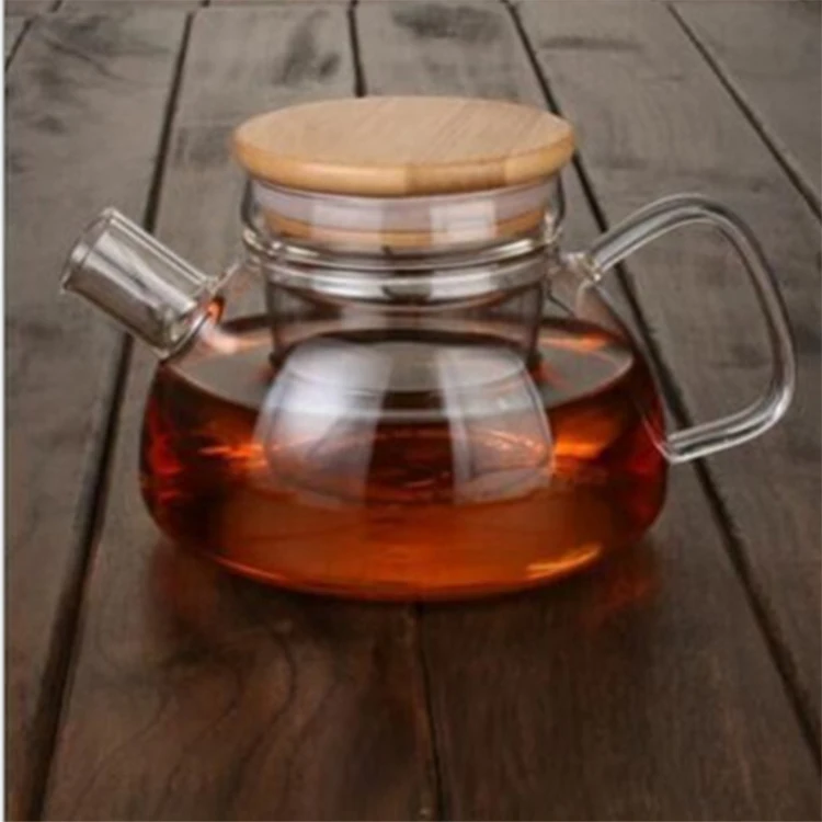 800ml Multifunctional Glass Teapot for Making Tea and Boiling Tea Glass Pot for Electromagnetic Oven Glass Pot for Gas Stove