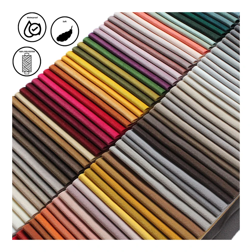 Recycled Custom Solid Upholstery Velvet Fabric Mosha Velvet Fabric Sofa Fabrics For Furniture