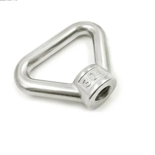 High Quality Stainless Steel Marine Lifting Eye Nut Ring Nut Thread Triangle rings