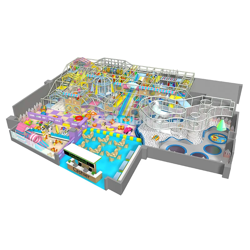 Customized Soft Play Items Children Kids Entertainment Sets Soft Play Area Indoor Playground