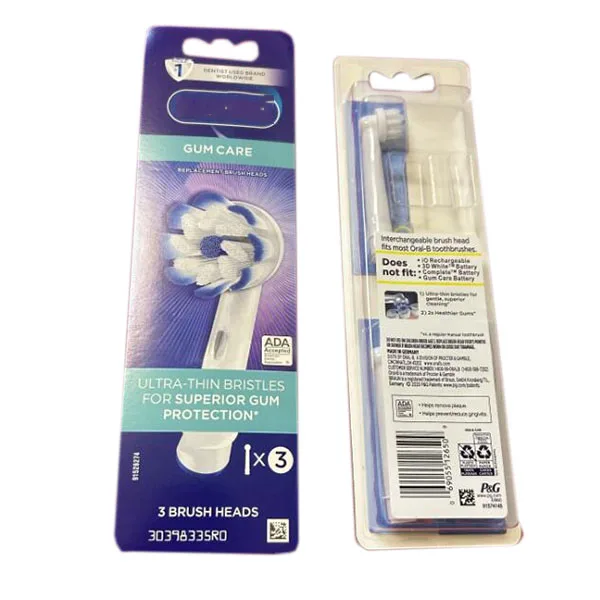 New OB |Pro Sensitive clean Electric Replacement Toothbrush Heads | White 8P EB60X-8 EB60X-12 EB60 EB60RX-4