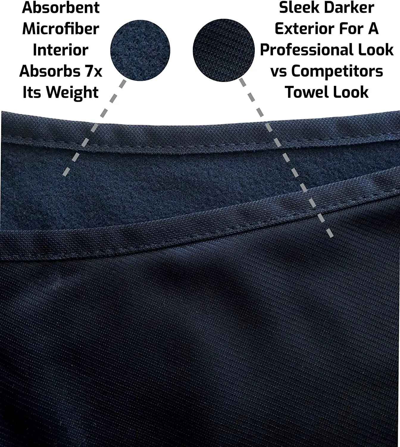 Custom Logo Washable Microfiber Bowling Ball Polisher Cleaner See Saw