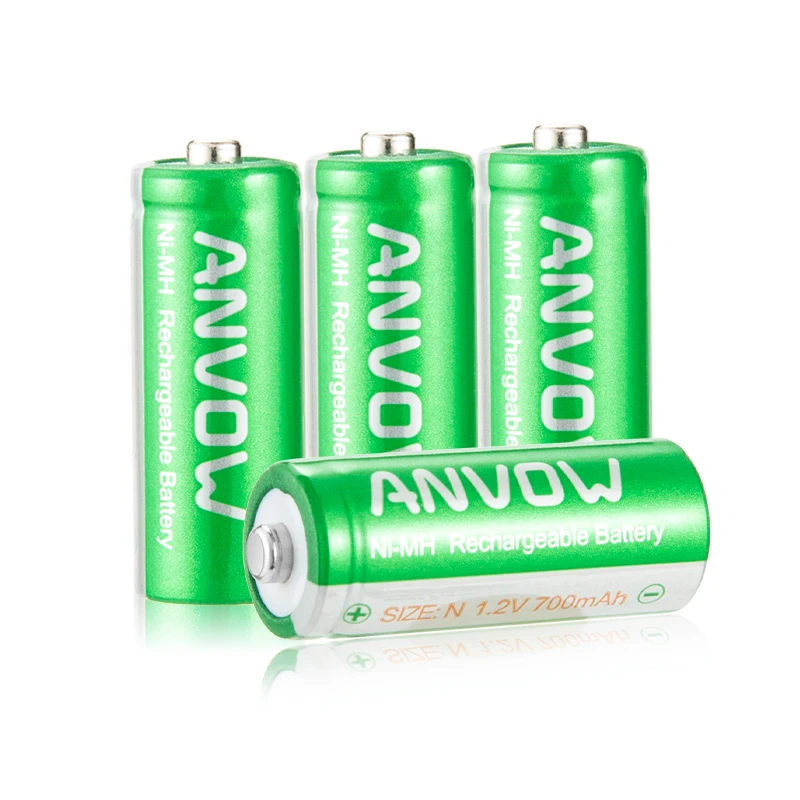 Cheap Factory Price 1.2v Size AA AAA AAAA N 700mAh Battery Rechargeable NiMH Rechargeable Batteries Pack