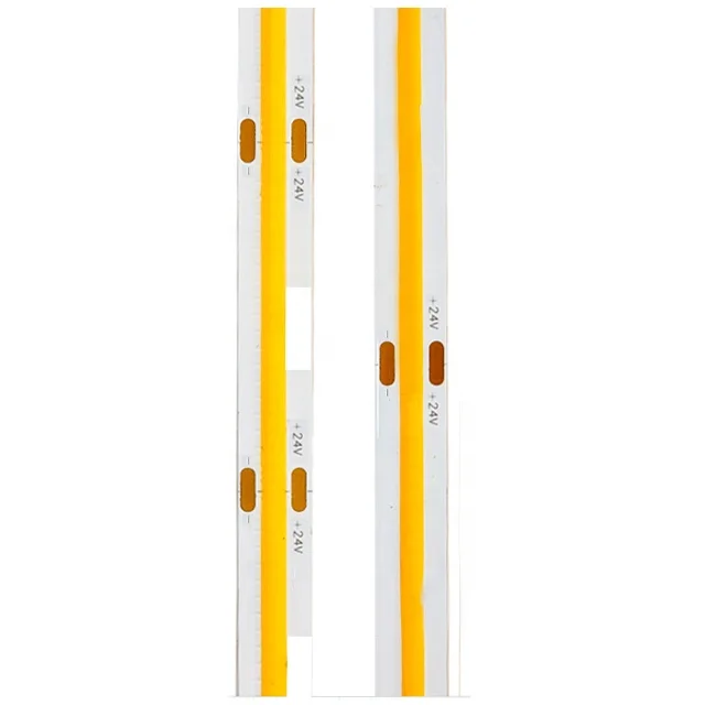 Super Uniform Light emitting 16W 24V Flexible Strip led cob Light