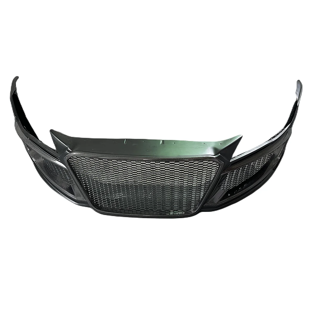 Runde FRP Body Kit For Audi R8 Upgrade Regula Style Front Bumper Rear Bumper Side Skirt Double Spoiler