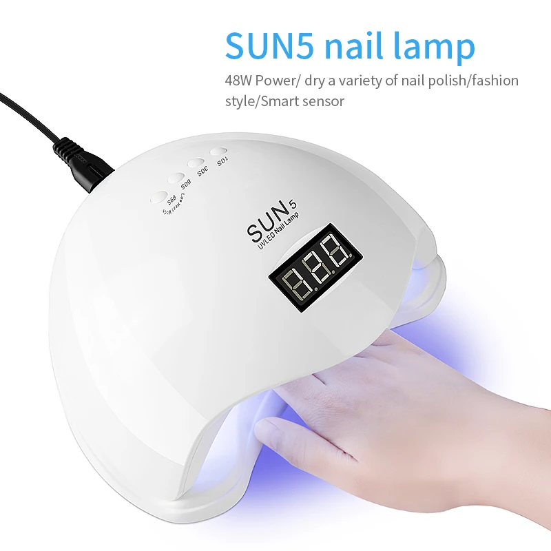 High Quality Light 48W Automatic Sensor Nail Lamp LED For Finger Nails Dryer