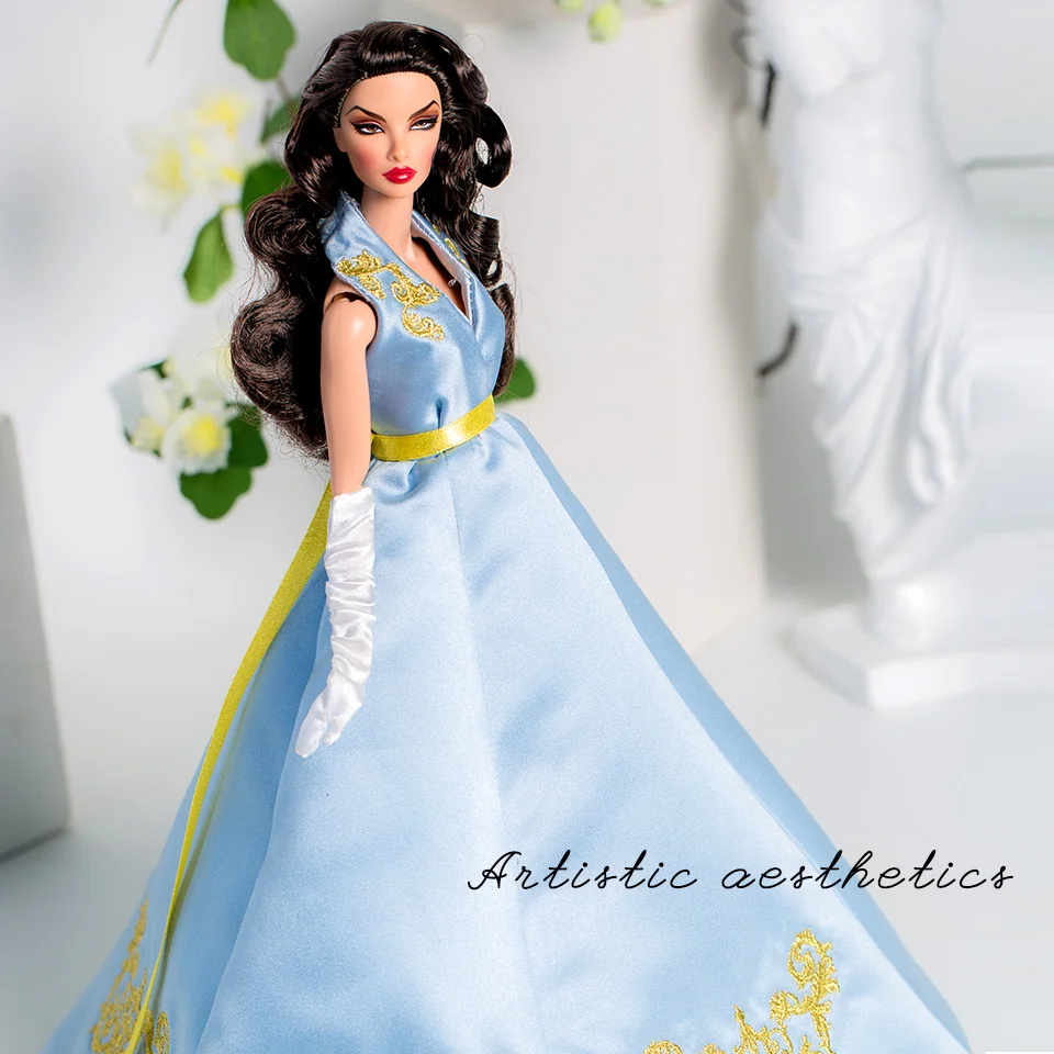 2024 New Trend Fashion Dolls Clothes Wholesale Custom 11.5inch Doll Dress for Dolls