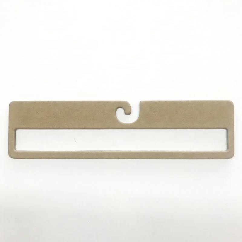 FSC Customized Design Eco Recyclable ecological sustainable cardboard hangers for scarf display China