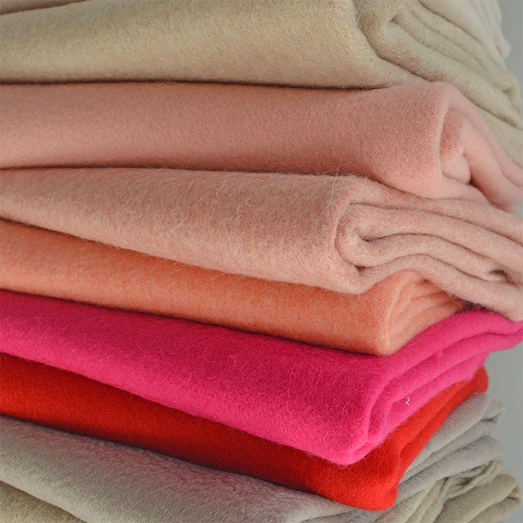 Solid Mens Wool Scarf New Heavy Thick Winter Women Mens100% Wool Shawl Scarf